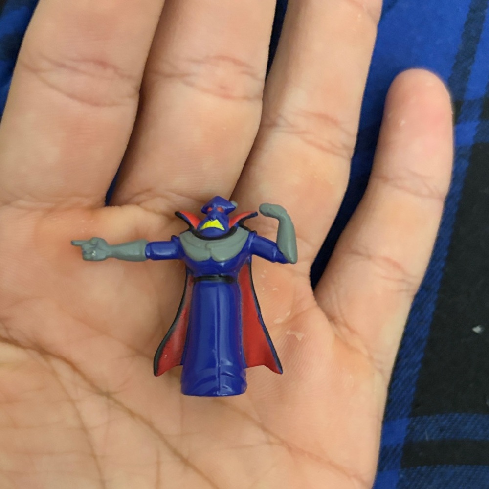 Galactic Villain Action Figure - Blue and Red